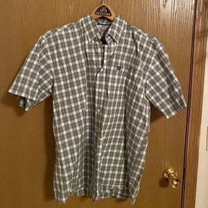 Cinch short sleeve button down
